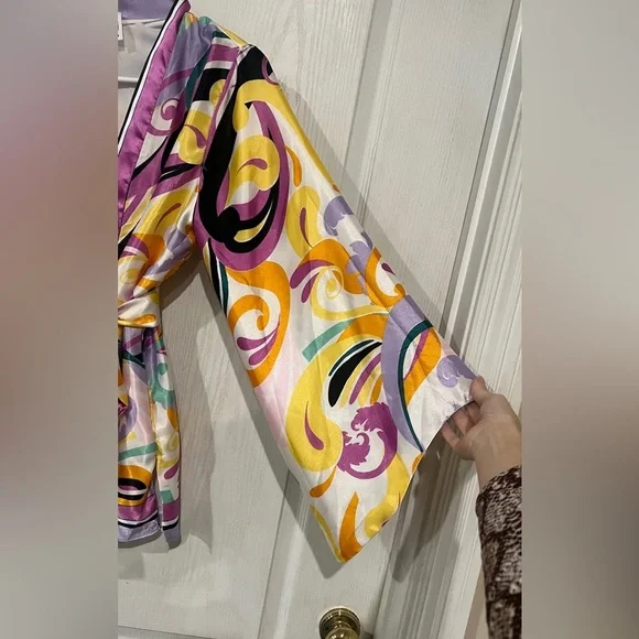 Truth Multicolor Women's Kimono Robe - Picture 4 of 5